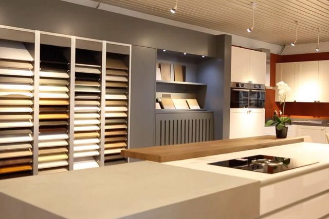 Overzicht moderne keuken